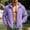 Purple, variant on Quick Dry UPF 50+ Hoodie for Men Sun Protection Breathable Mesh Jackets with Zipper Pockets Full Zip Closure Jackets for Commute