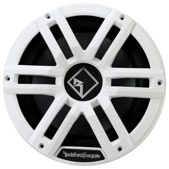 Rockford Fosgate M2D4-10S-G2 10" Dual 4-Ohm Marine Subwoofer - White (Gen-2)