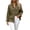 Army Green, variant on Women 2026 Cotton Linen Denim Button Down Shirt, Long Sleeve Oversized Boyfriend Shacket with Pockets Loose Casual Layering Blouse