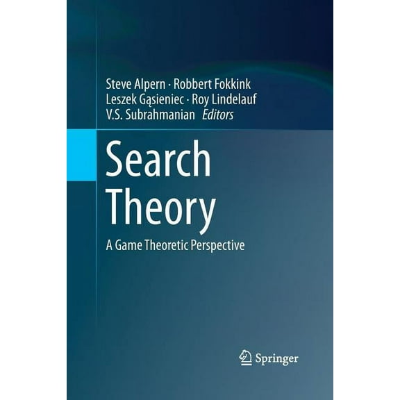 Search Theory: A Game Theoretic Perspective, (Paperback)