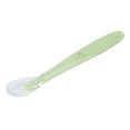 thumbnail image 1 of Baby Spoon,  Spoon High Elastic Silicone Full Wrap Design Oil Free Easy To Clean  For Baby Blue,Green, 1 of 8