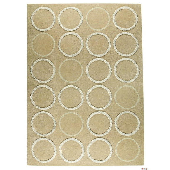 M.A. Trading Bilbao Hand-Tufted Beige Area Rug