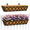 Black, variant on Y&M 30 Inch Window Deck with Nonwoven Fabric Liner, 30" Boxes Horse Trough Coco Basket Railing Planter Metal Hanging Flower for Outdoor Garden Fence Lawn, 4packs