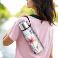 thumbnail image 6 of 20 Oz Watercolor Floral Pattern Coffee Tumbler Double Wall Insulated Stainless Steel Water Bottle | Metal Reusable Thermoses Flask with Cup Cap | Leak & Sweat Proof with Anti-Dust Lid, 6 of 7