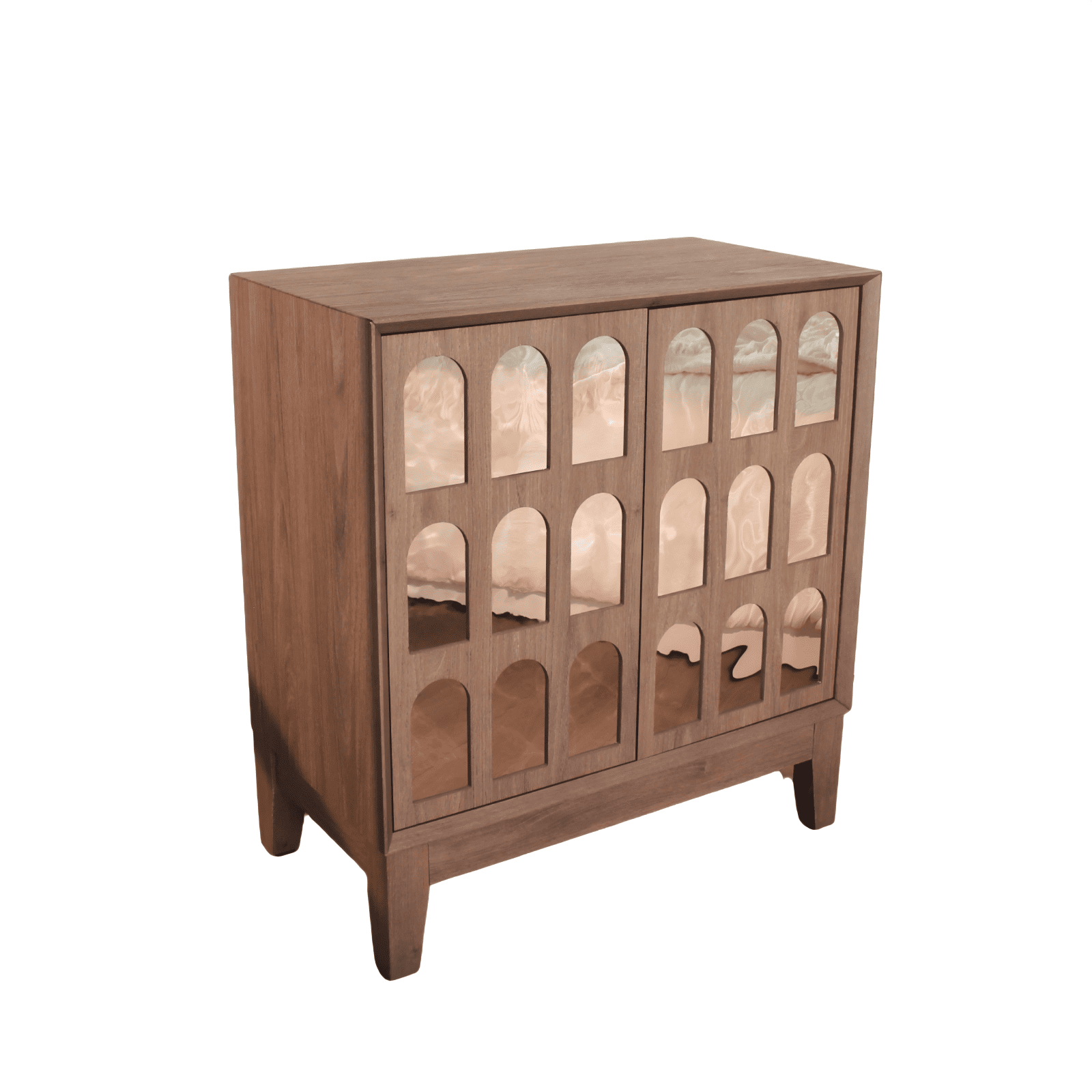 Wooden Sideboards Sideboard Buffet,Mid Century Modern Storage Cabinet with Doors and Shelves, Boho Style Wooden Buffet Cabinet for Living Room,Dining Room Sideboards