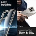 thumbnail image 6 of JETech Case for iPhone 16 Pro Max 6.9-Inch, Non-Yellowing Shockproof Phone Bumper Cover, Anti-Scratch Clear Back (Natural Titanium), 6 of 6