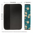 thumbnail image 6 of Chririnla Cherry Blossom Pattern Seatbelt Covers Removable Car Seat Belt Pads Breathable Stylish Compatible with Auto Sedans, 6 of 8
