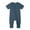Dark Blue, variant on MJTBGFSWG Bodysuit Baby Boy Sets Baby Rompers Footless Pajamas Zipper Short Sleeve Sleeper Jumpsuit