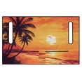 thumbnail image 2 of XYZCANDO Tropical Sunset Golf Cart Seat Cover - 2-Passenger Non-Slip Terry Cloth Cover With 4 Storage Pockets for Golf Lovers, 2 of 8