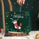 thumbnail image 1 of Decoraciones navideñas, adornos navideños, regalos de Navidad, bolsa de regalo navideña, bolsa de regalo portátil, bolsa de tela no tejida navideña, bolsa de compras, bolsa de regalo de tela no tejida, 1 of 6