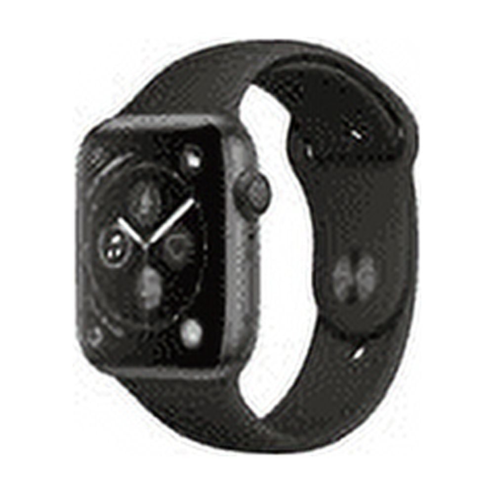 Restored Apple Watch Series 4 GPS w/ 44MM Space Gray Aluminum Case & Black Sport Band (Refurbished)