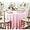 Pink, variant on Wedding Linens Inc. Scuba Wrinkle Free 120" Round Table Cover Tablecloth - Pink
