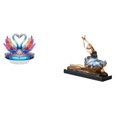 thumbnail image 1 of Estatua de escultura de cisne,Escultura de cisne para decoración del hogar Adorno de San Valentín,Estatua de ganso,figura acrílica,artesanía coleccionable,estatua de bailarina de, 1 of 8