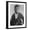 Black Frame, variant on Art.com Outlaw Jesse James Portrait Photograph Art Print by Lantern Press, White Frame Wall Art, 23" x 29"