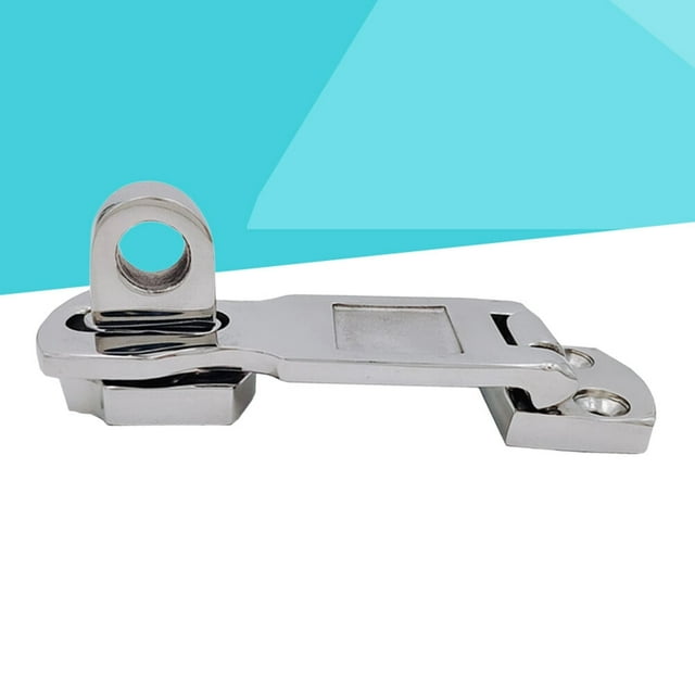 USHOBE Boat Hooks Safety Latch Rotating Snap Attach Stainless Steel Accessory For Boat Safety And Convenience