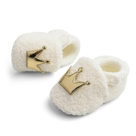 

〖Yilirongyumm〗 Baby Shoes Winter Furry Baby Cotton Shoes Walking Shoes Baby Shoes Cotton