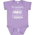thumbnail image 3 of Inktastic My Grandma is a Nurse and a Hero Boys or Girls Baby Bodysuit, 3 of 5