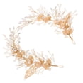 thumbnail image 3 of Tocados de novia de cristal para novias, accesorios para el cabello de boda, diadema de novia, enredadera de perlas, piezas de cabello con diamantes de imitación para mujeres, 3 of 7
