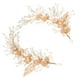 thumbnail image 3 of Tocados de novia de cristal para novias, accesorios para el cabello de boda, diadema de novia, enredadera de perlas, piezas de cabello con diamantes de imitación para mujeres, 3 of 7