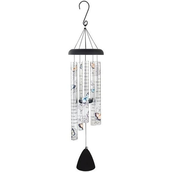 Carson Home Accents 38 in. Sonnet within Your Heart Wind Chime