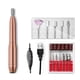 thumbnail image 1 of Kit de Pulido de Uñas Eléctrico con Cabezales Intercambiables, Incluye Estuche y Cable USB, Color Dorado, Ideal para Uso en Casa y Salón de Belleza., 1 of 7