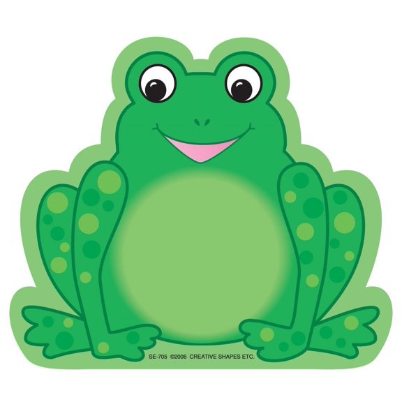 SHAPES ETC. Mini Notepad - Frog