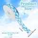 thumbnail image 2 of Cinta con cielo azul y nubes blancas - 20 yardas (1 pulgada) de ancho, poliéster de 0,3 mm de grosor. Ideal para decorar regalos, coronas, peinados, costura y manualidades., 2 of 6