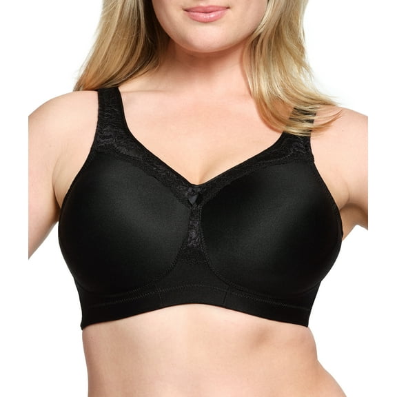 Glamorise MagicLift Seamless Firm Support Wirefree Bra 1007 (Women's & Women's Plus)