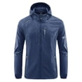 thumbnail image 1 of Veste Imperméable Imperméable Légère pour Homme YanHoo avec Capuche pour la Randonnée en Plein Air Veste Coupe-Vent, 1 of 3