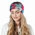 thumbnail image 3 of Thick Headbands for Women Hair Bandanas for Women Head Scarf for Women's Hair Handkerchief Headbands for Women Headbands for Women Bandana Headbands for Women Tie Dye Headbands for Women, 3 of 4