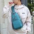 thumbnail image 6 of ibiyuan Crossbody Sling Backpack Adjustable Guitar Strap Outdoor Sling Body Bag, Crossbody Chest Purse Multi-Pocket Travel Single Shoulder Daypack, 6 of 6