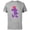 Athletic Heather, variant on Minnie Mouse Pride Classic Pose Purple Icon Fill - Short Sleeve Cotton T-Shirt for Adults - Customized-Navy