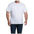 thumbnail image 2 of Men's White Crew Extended Sizes, 3 Pack, 2 of 5