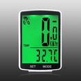 thumbnail image 1 of Accurate Data Results, Waterproof Bike Speedometer with Large LCD Backlight Display for Day or Night Cycling, Multi Functions, Easy Control and Durable Construction for All Weather Conditions, 1 of 5
