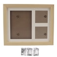 thumbnail image 2 of Pet Pawprint Keepsake Kit, Dog Photo Frame Exquisite Workmanship  For Free Bonus Stencil For Paw Print White Mud Crude Wood Frame, 2 of 8