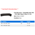 thumbnail image 2 of Fuel Filler Hose - Compatible with 1992 - 1997 GMC Yukon 2-Door 5.7L V8 1993 1994 1995 1996, 2 of 2