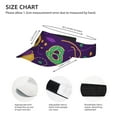 thumbnail image 4 of Bingfone Adjustable Empty Top Sun Visor For Women And Men-Mardi Gras And Donuts, 4 of 8