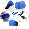 PloutoRich Mini Vacuum Cleaner, USB Keyboard Computer Vacuum Cleaner, Rechargeable Vacuum