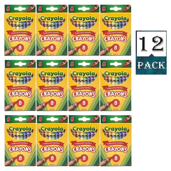 Crayola Classic Crayons (Pack Of 12)