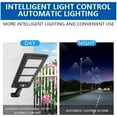 thumbnail image 3 of Lámpara De Calle Solar, Luz De Calle LED Inteligente Para Exteriores De 5000 Lm, Gran Angular De 120 Grados, Impermeable Para Porche, Patio Trasero, Entrada, 3 of 7
