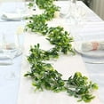 thumbnail image 5 of Artificial 2pcs 5.9 Ft Green Vine Garland, Bendable Silk Leaves for Home, Wedding, Party, Wall, Office, Outdoor Garden, Jungle Theme and Spring Decoration, 5 of 5