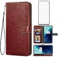 thumbnail image 1 of Mobile Phone Cover for Oneplus-7t-Pro, Premium Flip Leather Wallet Mobile Phone Cover, [3 Card Slot] [Stand Function] [Magnetic Closure], 1 of 7