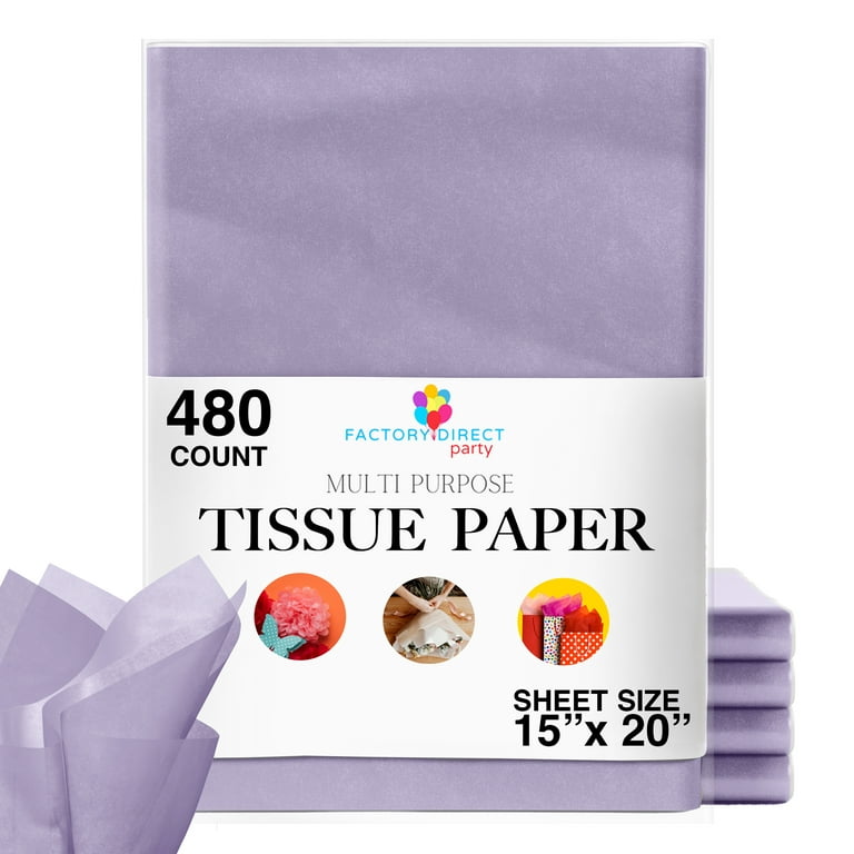 Wholesale Pink Tissue Paper in Bulk - 15x20 inch - 480 Sheets