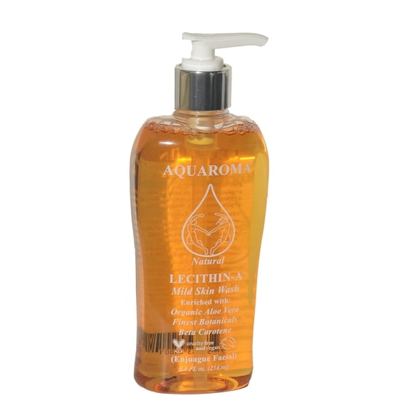 AQUAROMA HEALTH & BEAUTY Lecitina-A Jabón suave para la piel Rostro Manos Cuerpo y Afeitado