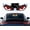 Red White, variant on Solar Demon Eye LED Car Window Light, Devil Eyes Light for Windshield & Cars, Dynamic Big Eye Lights with Sensor, Demon Eyes for Car, Wireless USB-C Rechargeable 5 Modes (1, Red Yellow White)