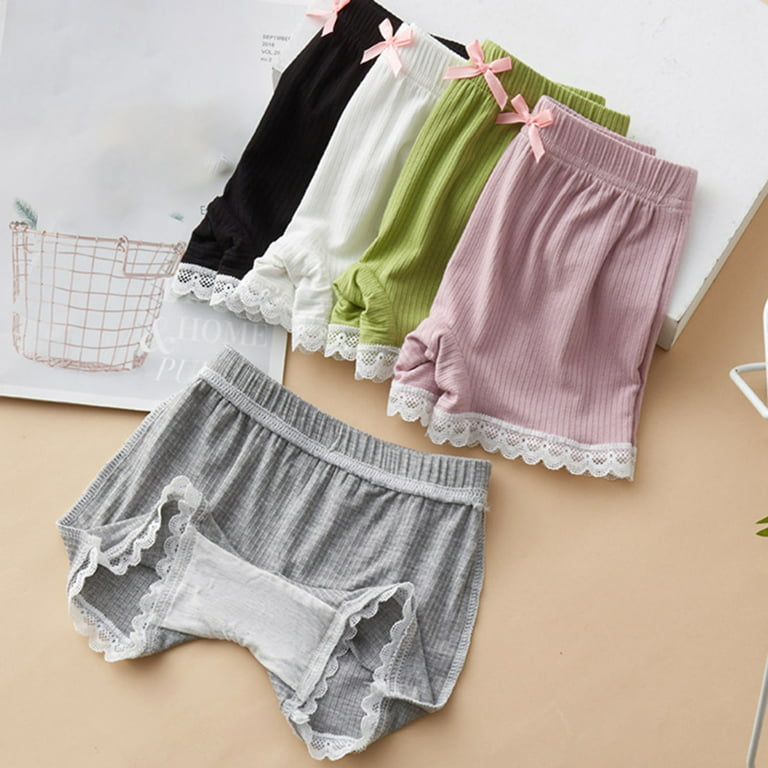 Akiihool Girls Panties Girls Underwear Cotton Breathable Toddler Girl  Comfort Baby Girls Panties (White,18-24 Months)