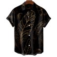 thumbnail image 3 of Camisetas con gráficos de plumas de pájaro para hombres, ropa con estampado 3D, camisas hawaianas de playa, camisetas de manga corta Y2k, ropa vintage, blusa con solapa, 3 of 5