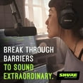 thumbnail image 3 of Shure SM7B | Dynamic Vocal/Podcast XLR Microphone - Black, 3 of 5