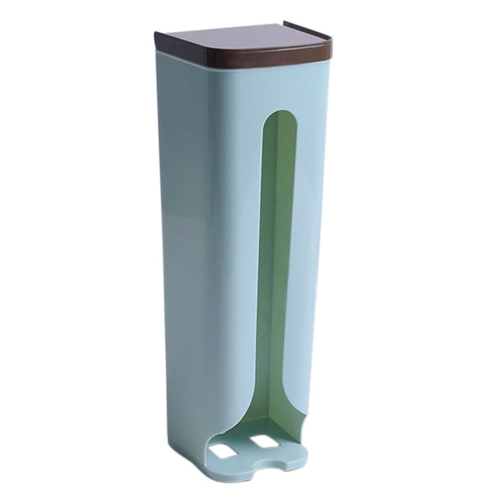 Home Kitchen Grocery Bag Holder Wall Mount Storage Dispenser Plastic
