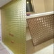 thumbnail image 5 of Mosaico de metal, panel de aluminio y plástico, adhesivo para pared, dorado, abstracto, impermeable, para cocina, baño, azulejos, decoración de pared, 5 of 5